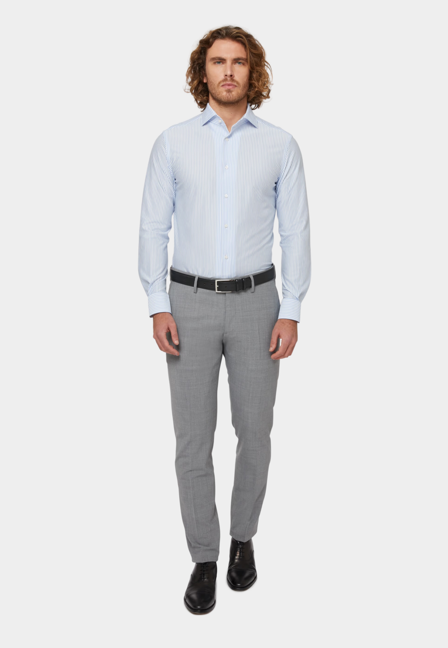 CAMISA SPORT BOGGI AZUL RYS POLI + ALG