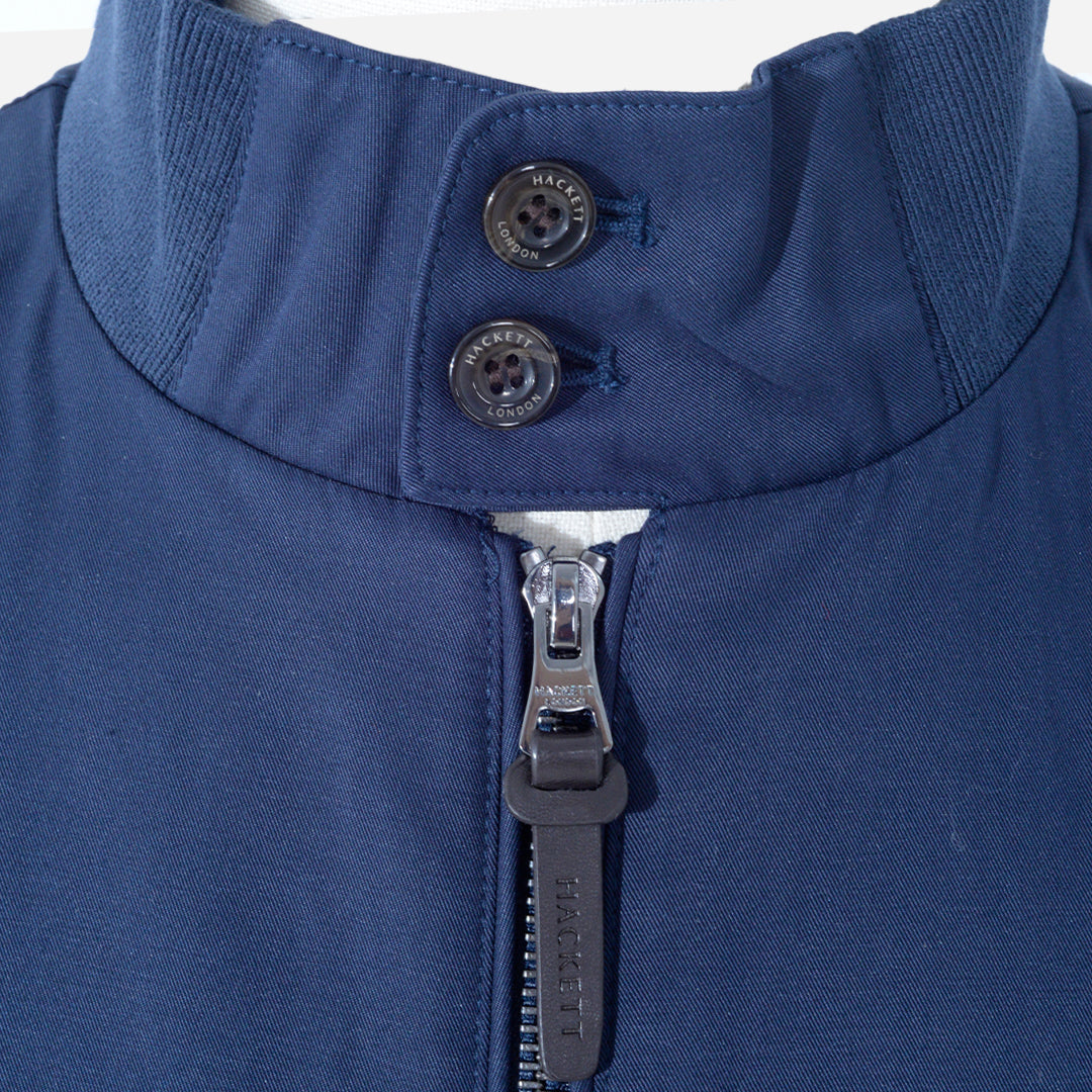 CHAQUETA HACKETT LONDON AZUL POLI + ALG (HM403118-595)