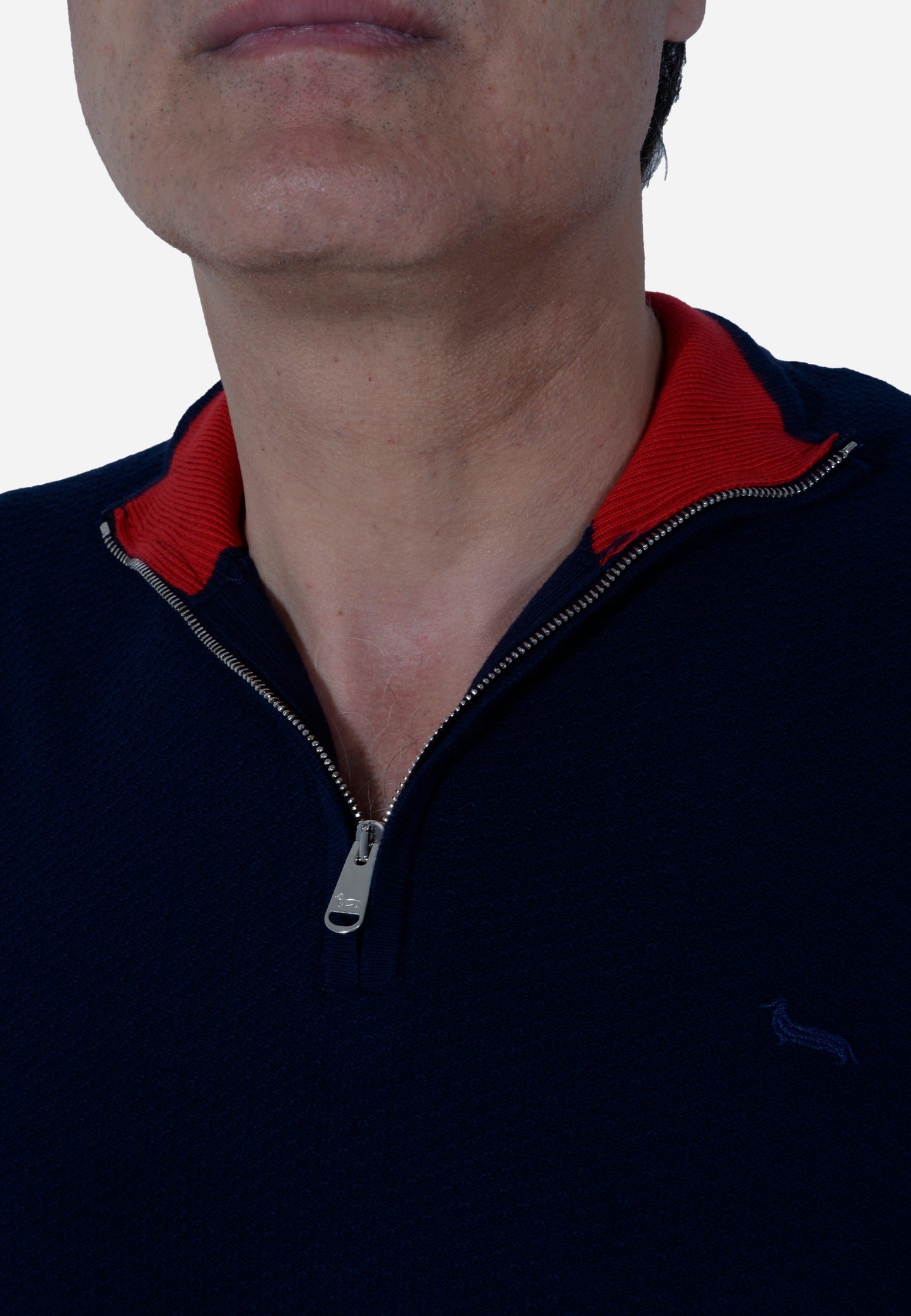 SWETER HARMONT & BLAINE AZUL ALGODÓN (HRL622030763-828)