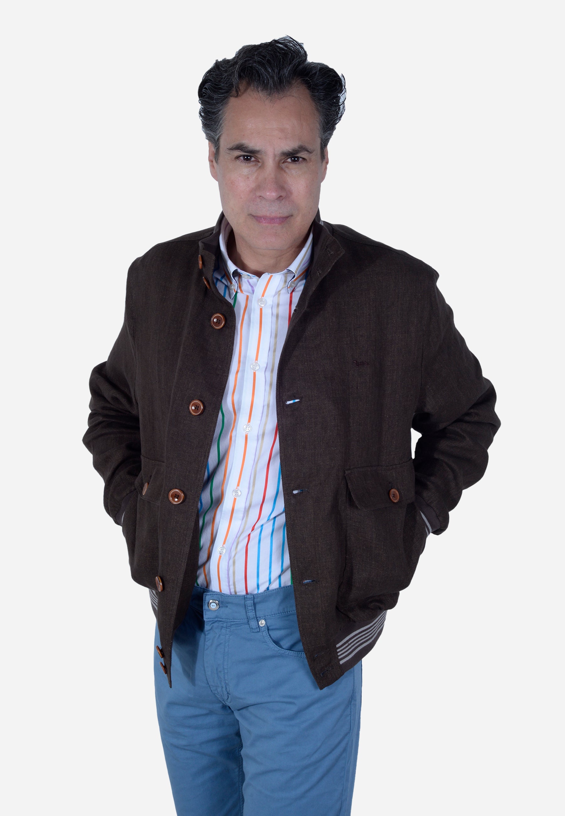CHAQUETA HARMONT & BLAINE CAFE ALGODÓN (K0L2220527680-703)