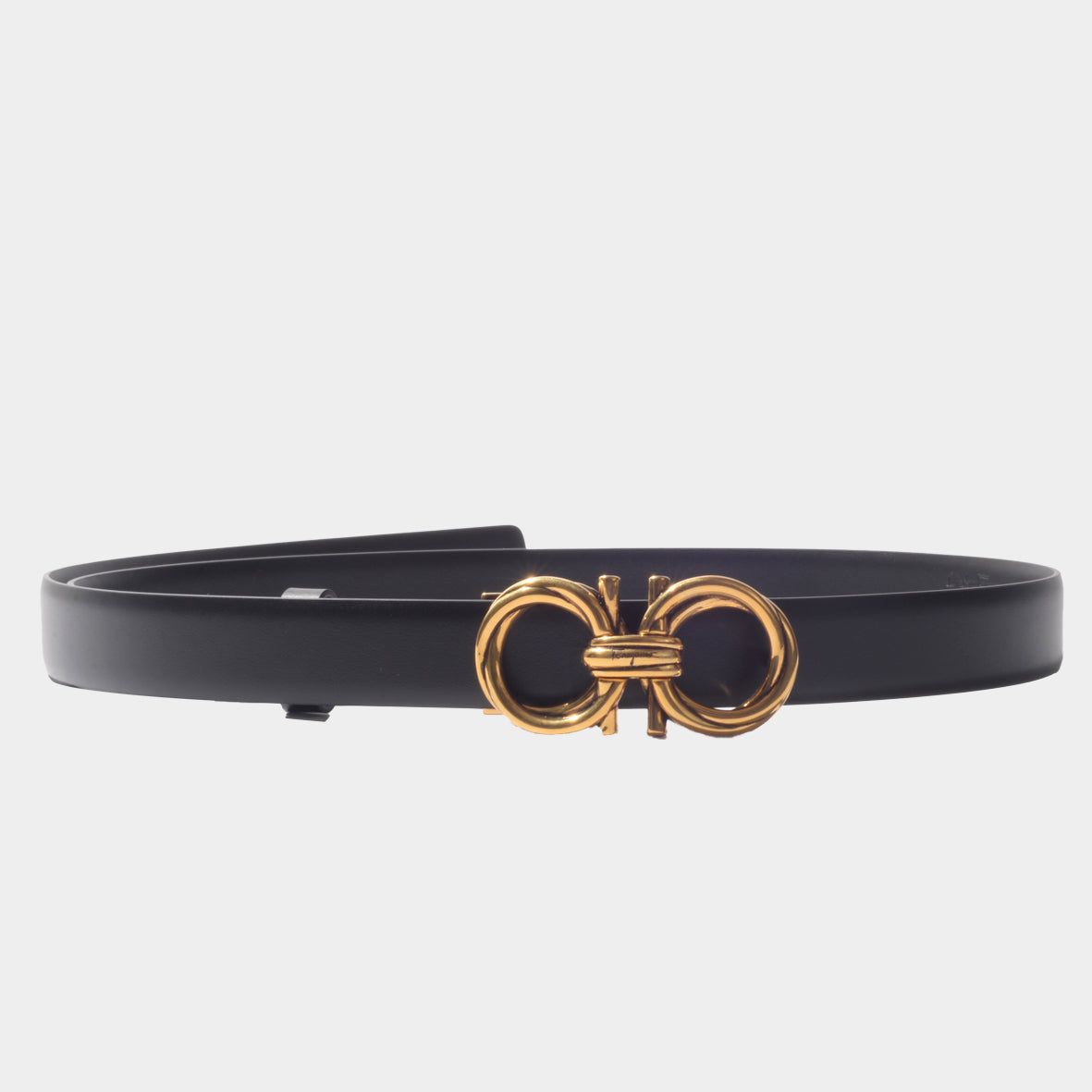 Cinturon Dama Gancini Ajustable Negro – Le Collezioni