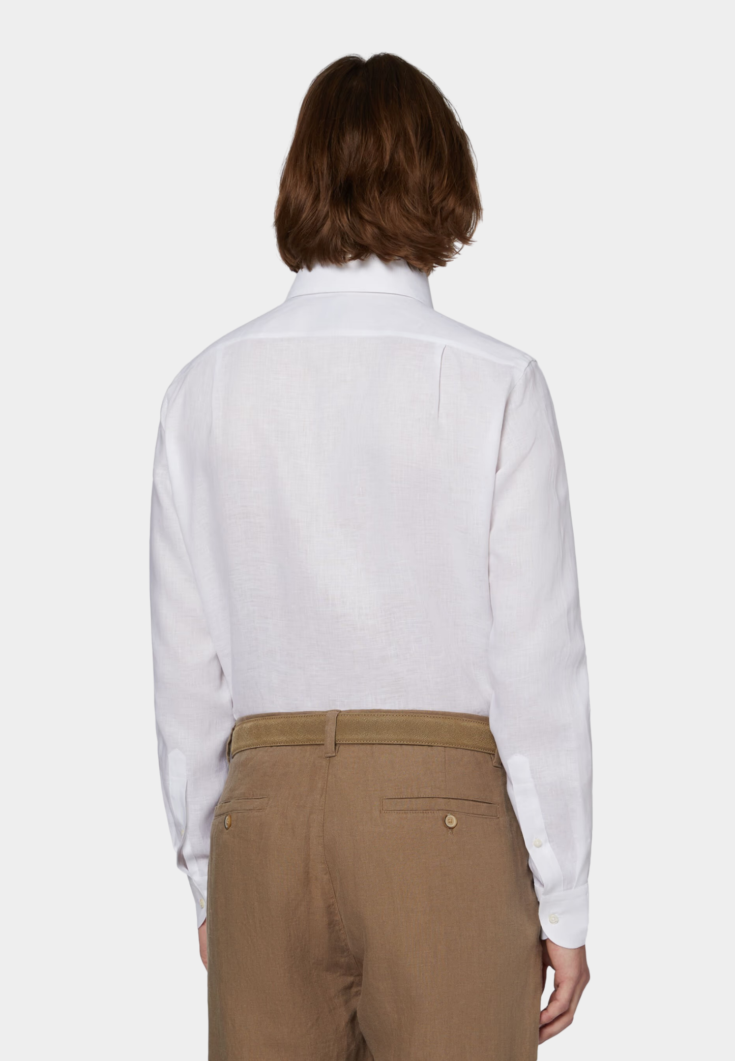 CAMISA SPORT BOGGI BLANCO LINO