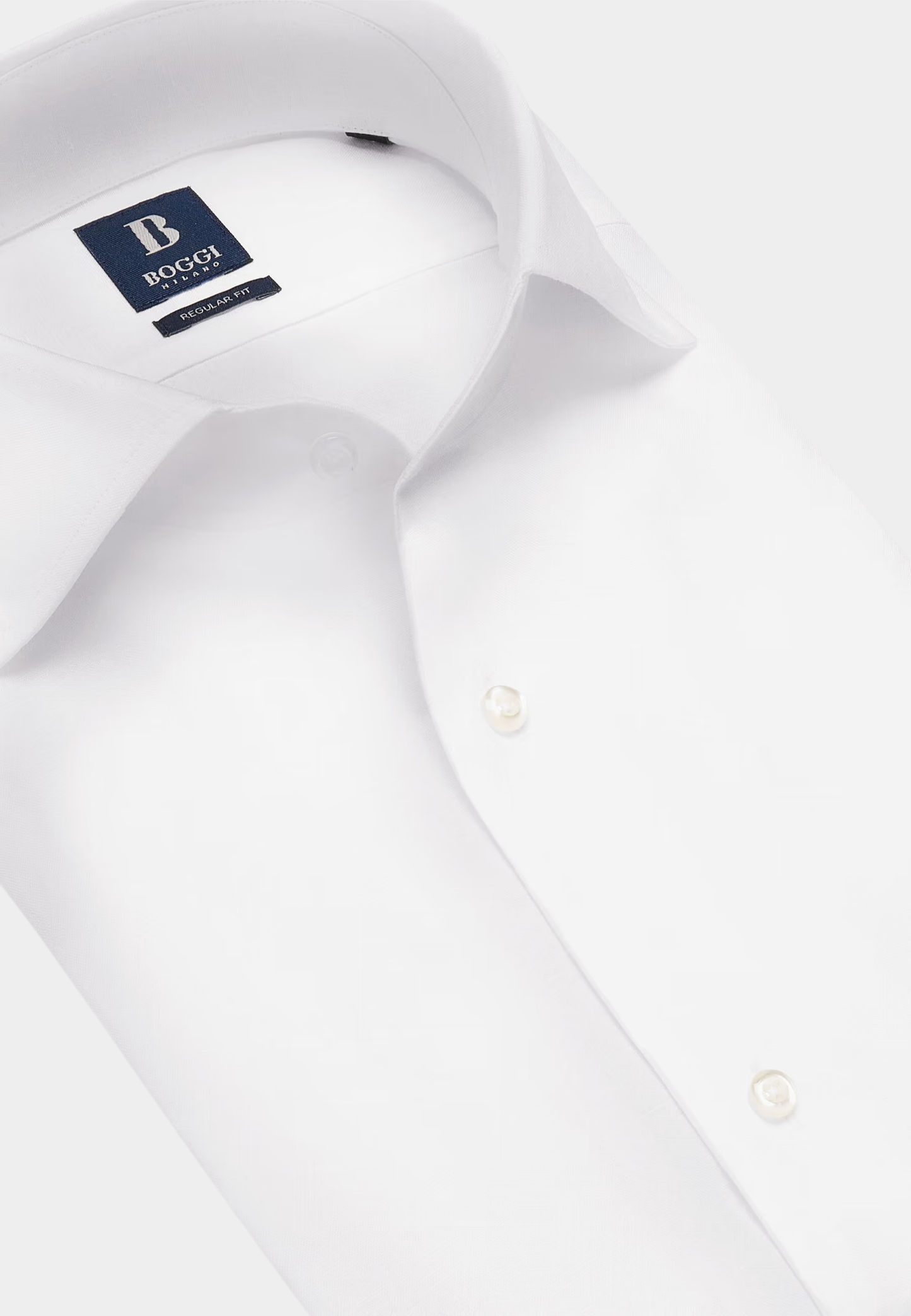 CAMISA SPORT BOGGI BLANCO LINO