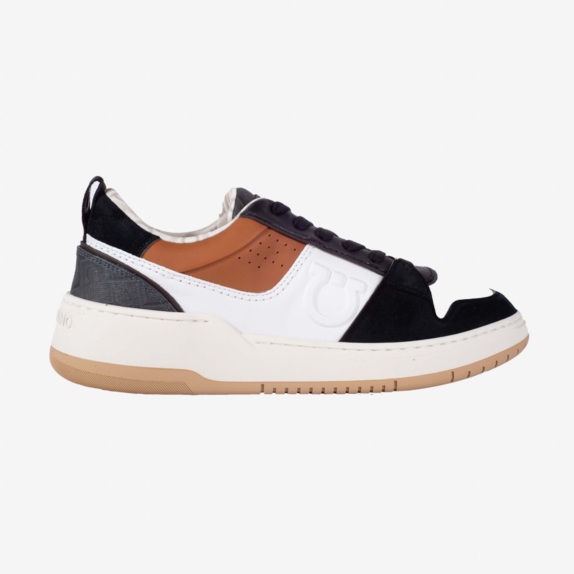 Tenis Dannis Ganc Negro/Blanco/Café S.F.