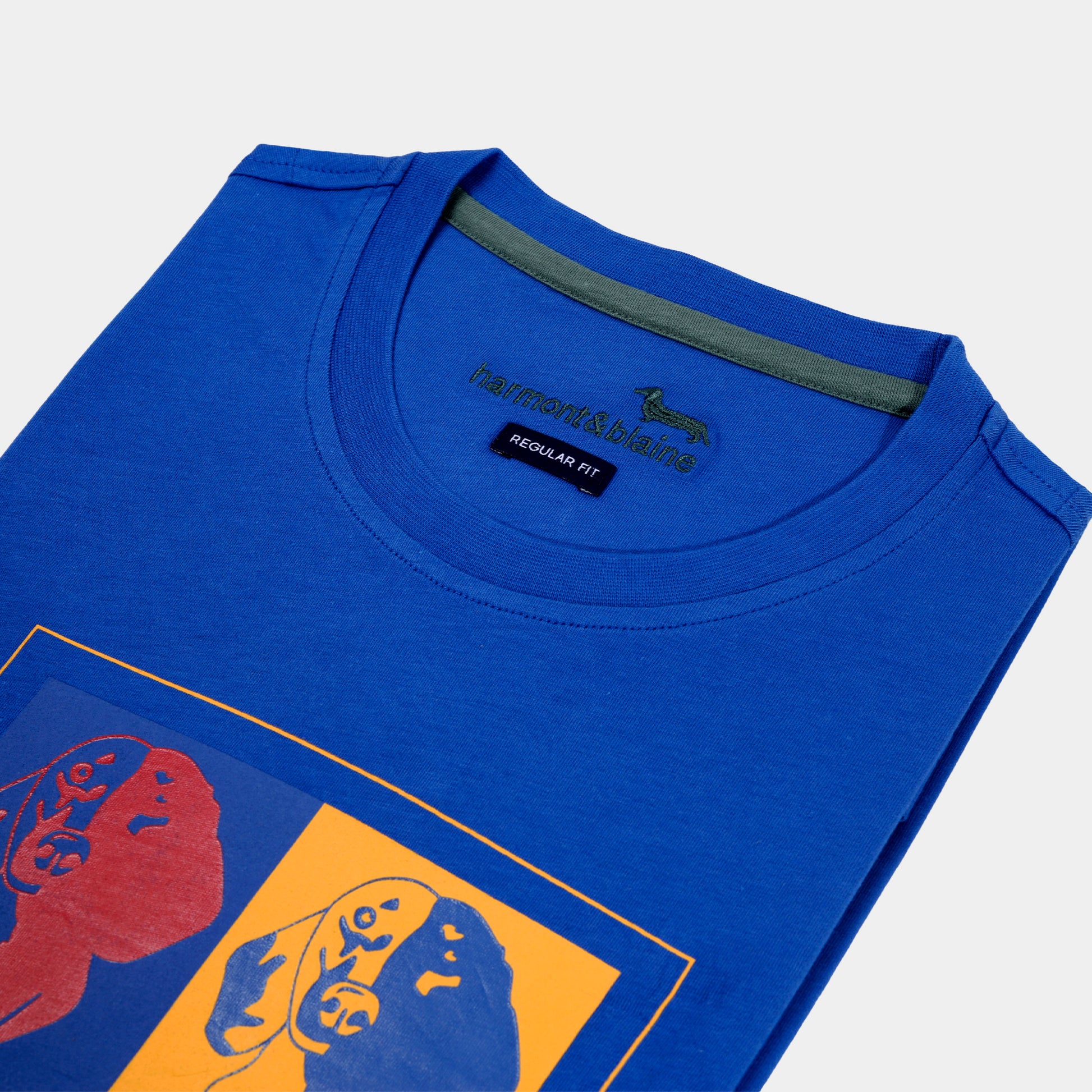 Camiseta T_shirt Azul Marino H&B