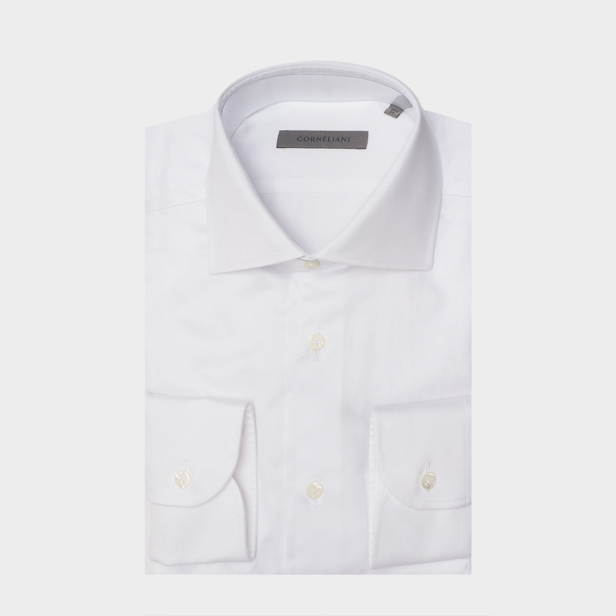 CAMISA CORNELIANI BLANCO ALGODON (91P100-2811045-028)