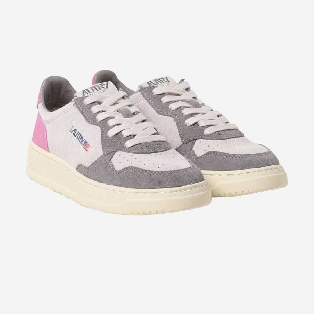 Sneaker Gris/Rosa A.