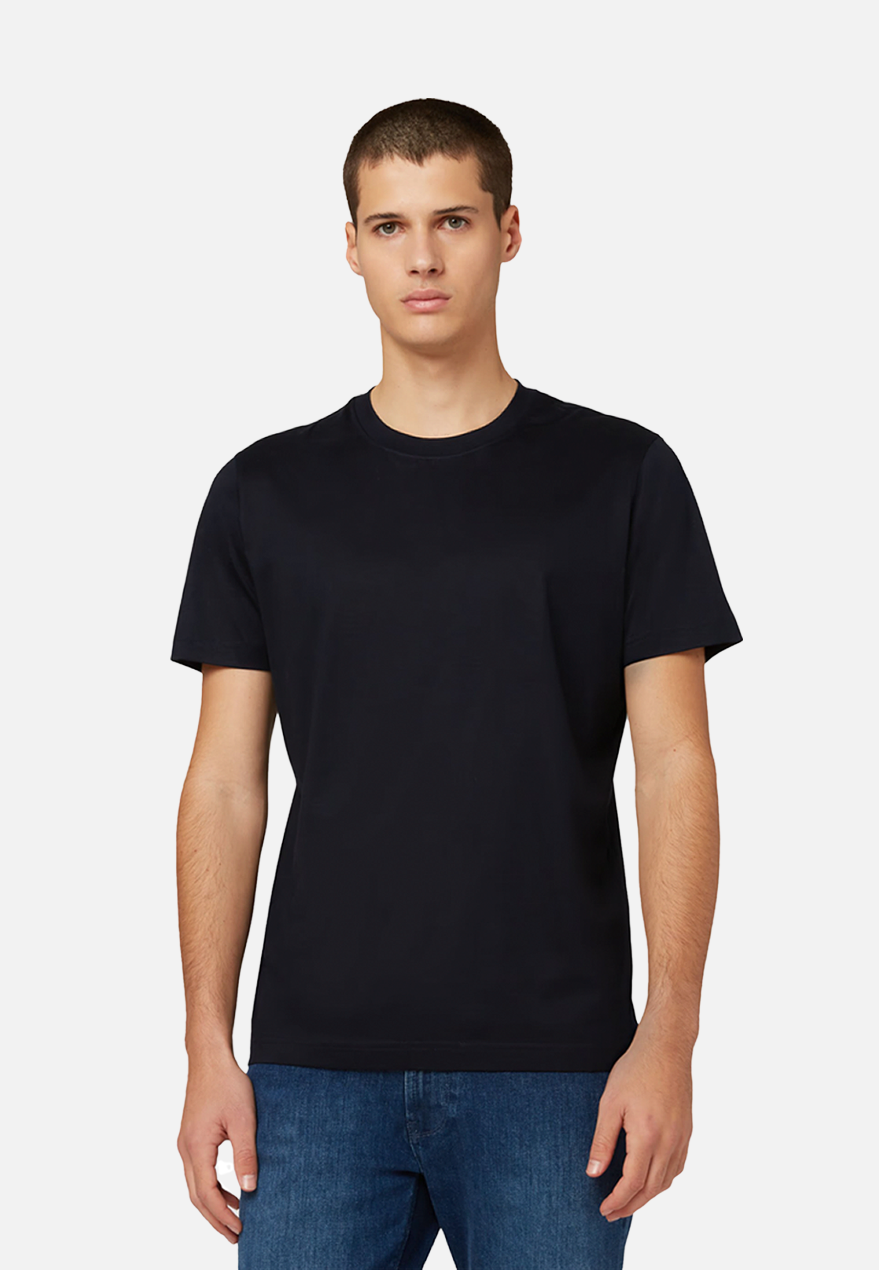 CAMISETA-TSHIRT BOGGI NEGRO ALGODON T-L (20C001102)
