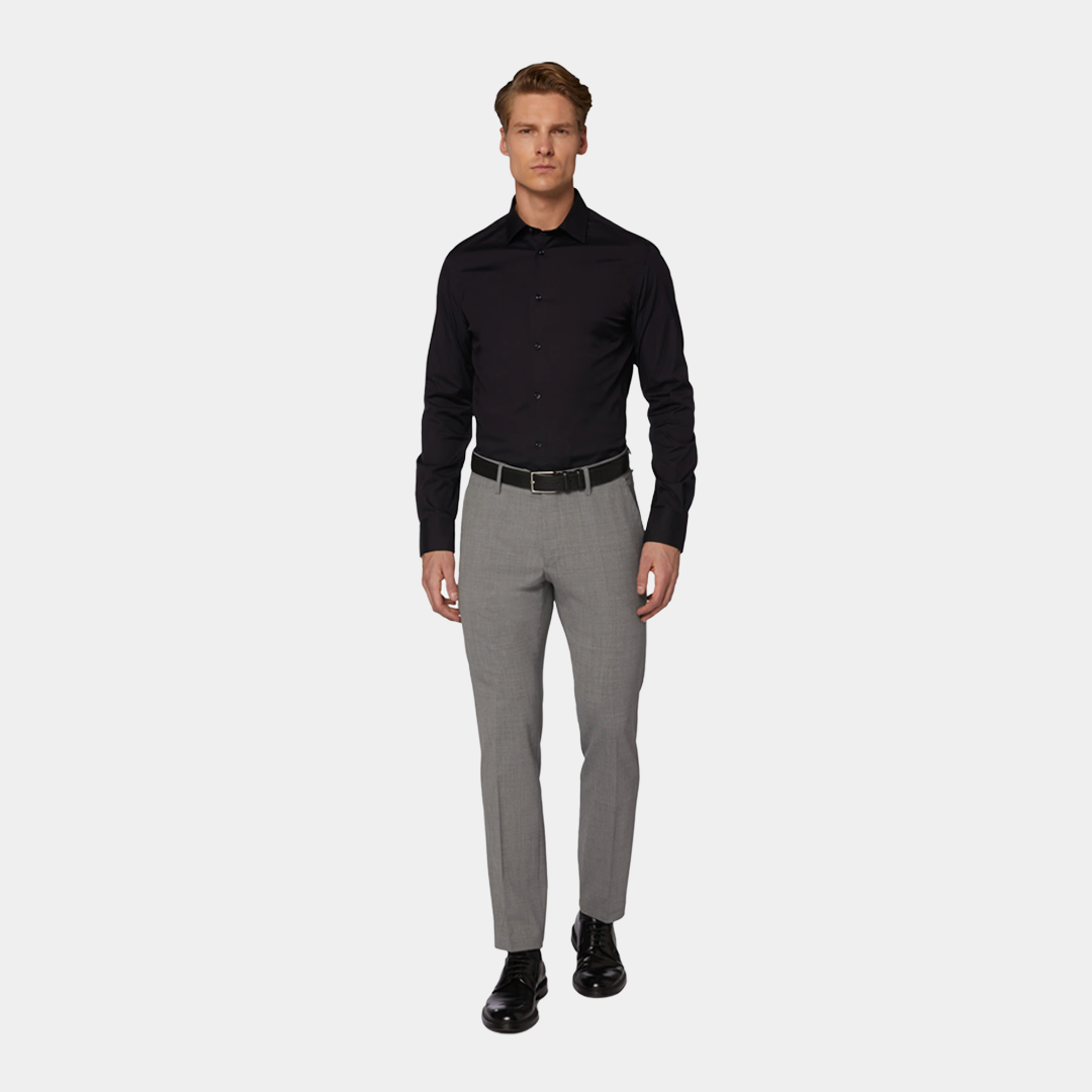 PANTALON BOGGI GRIS POLIE + LAN T-48 (21C003001)