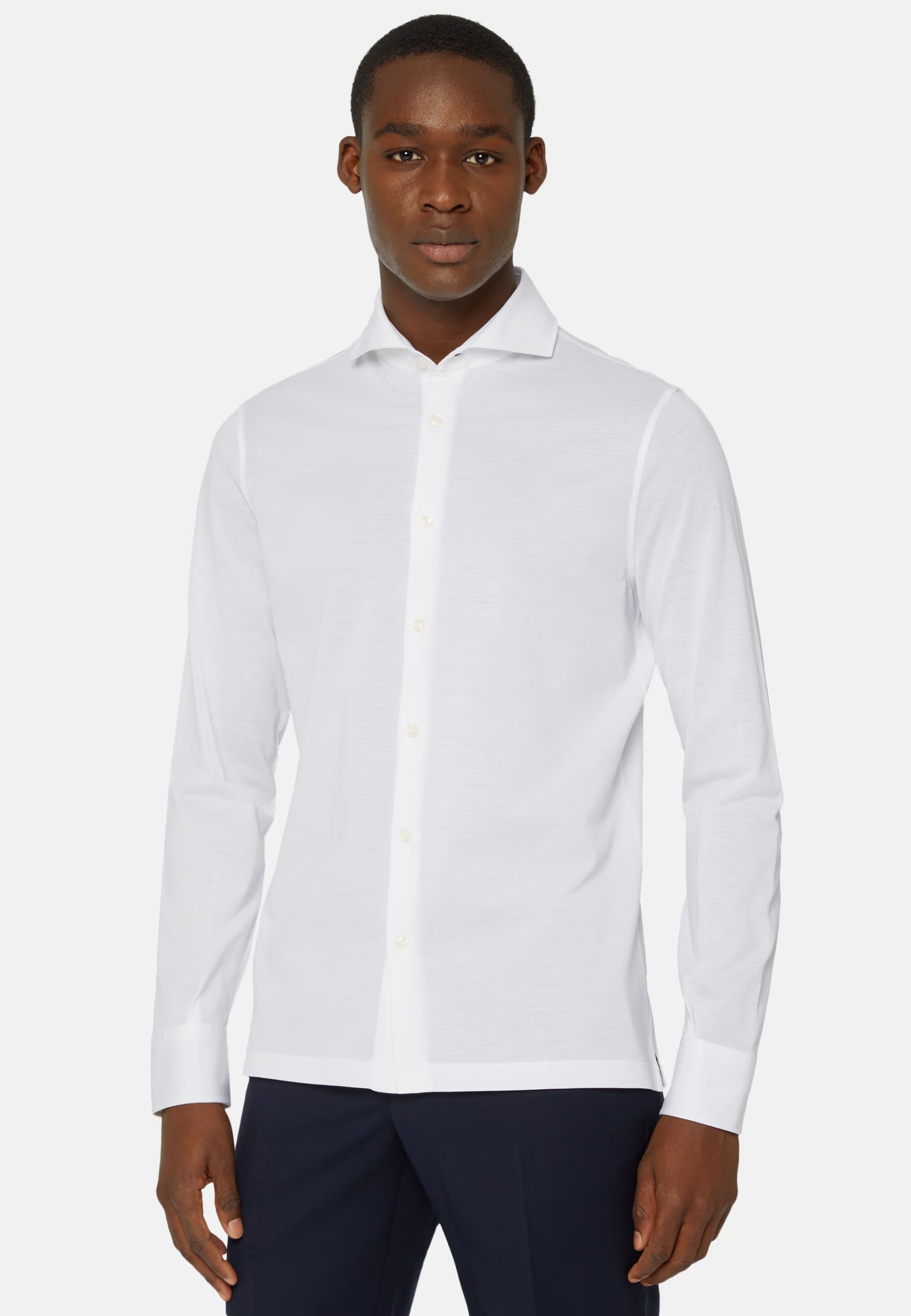 CAMISA SPORT BOGGI BLANCO ALGODON T-S(22C012401)