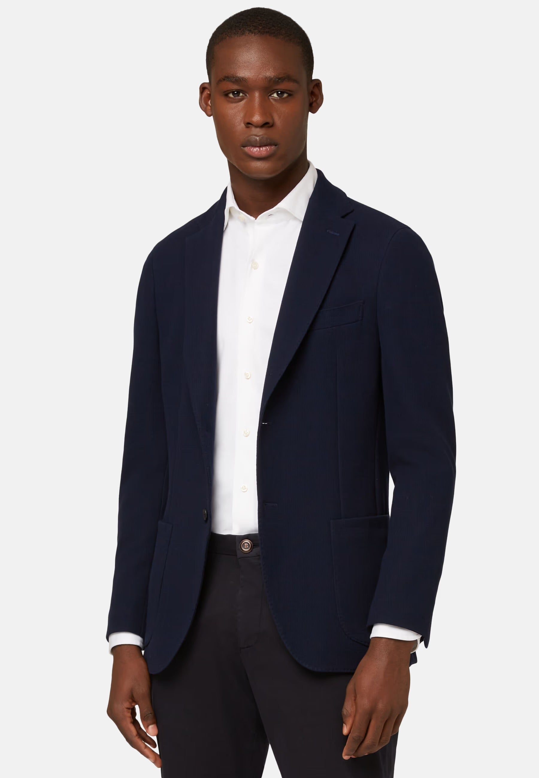 SACO BOGGI AZUL ALGODON T-48 (22C012601)