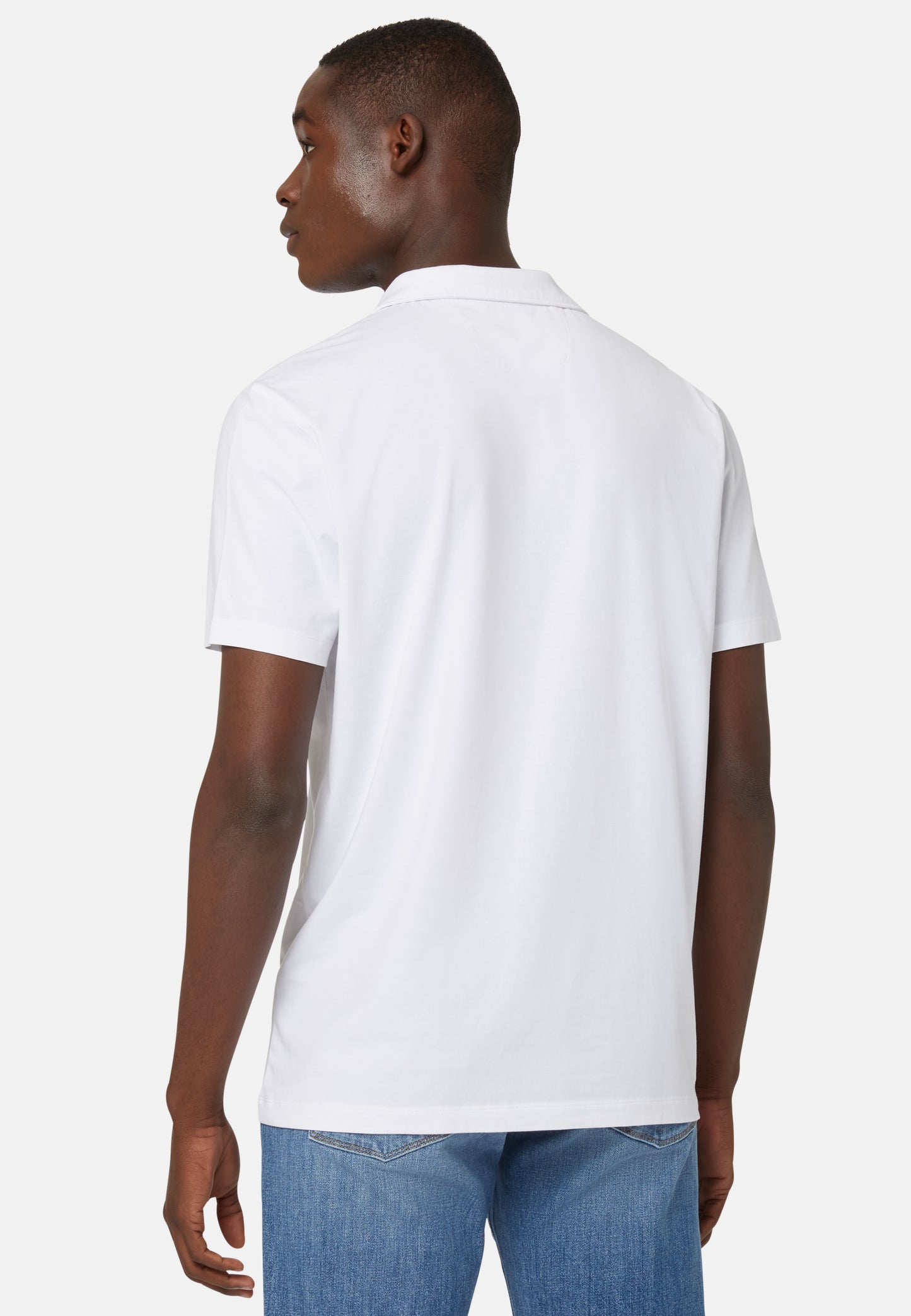 CAMISETA POLO BOGGI BLANCO algodon (23A054102)