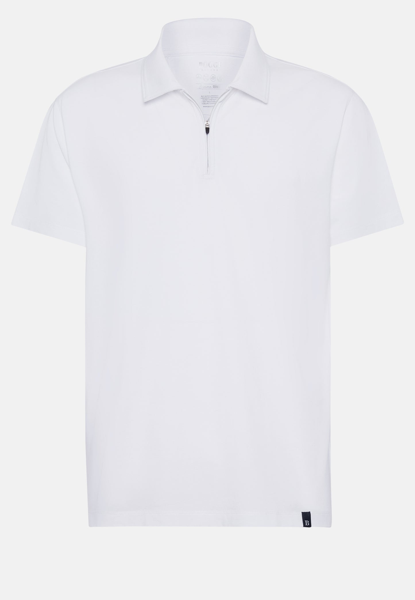 CAMISETA POLO BOGGI BLANCO algodon (23A054102)