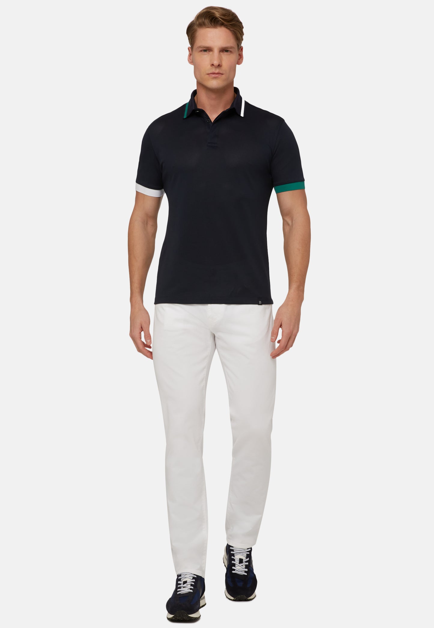 CAMISETA POLO BOGGI AZUL ALG (23P006701)