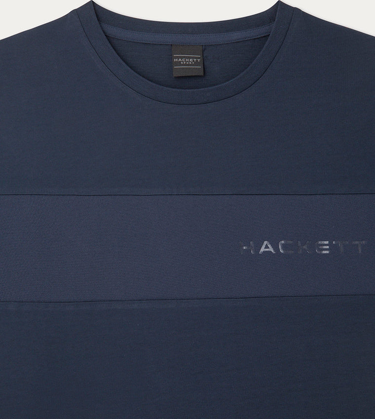 CAMISETA-TSHIRT HACKETT LONDON AZUL ALGODON (HM500802-595)