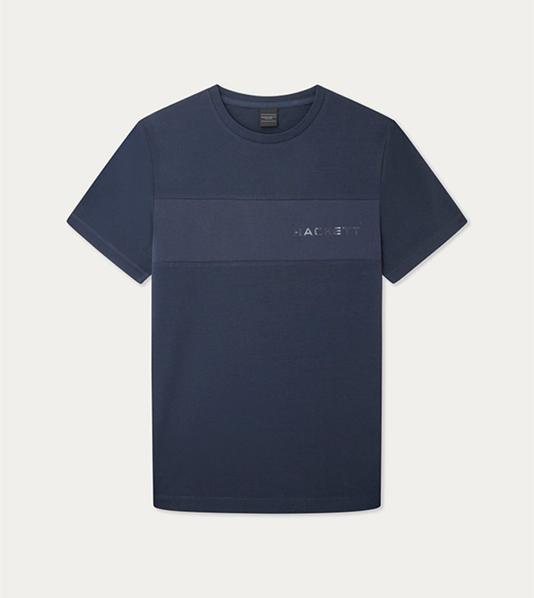 CAMISETA-TSHIRT HACKETT LONDON AZUL ALGODON (HM500802-595)