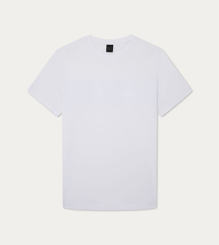 CAMISETA-TSHIRT HACKETT LONDON BLANCO ALGODON (HM500802-800)