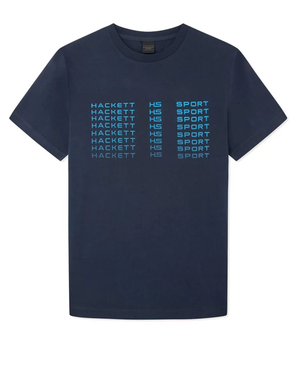 CAMISETA-TSHIRT HACKETT LONDON AZUL ALGODON (HM500803-595)
