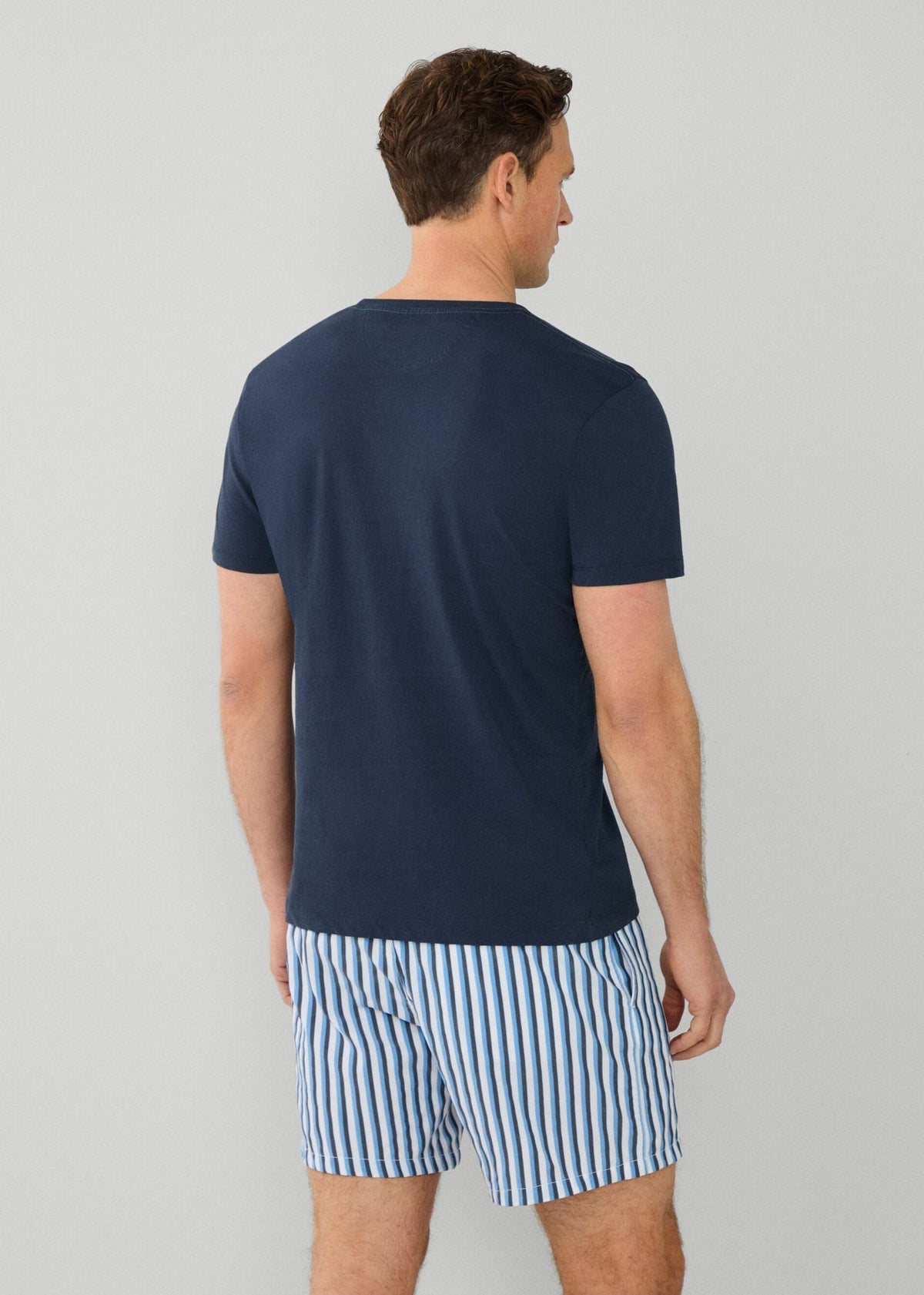 CAMISETA-TSHIRT HACKETT LONDON AZUL ALGODON (HM500807-595)