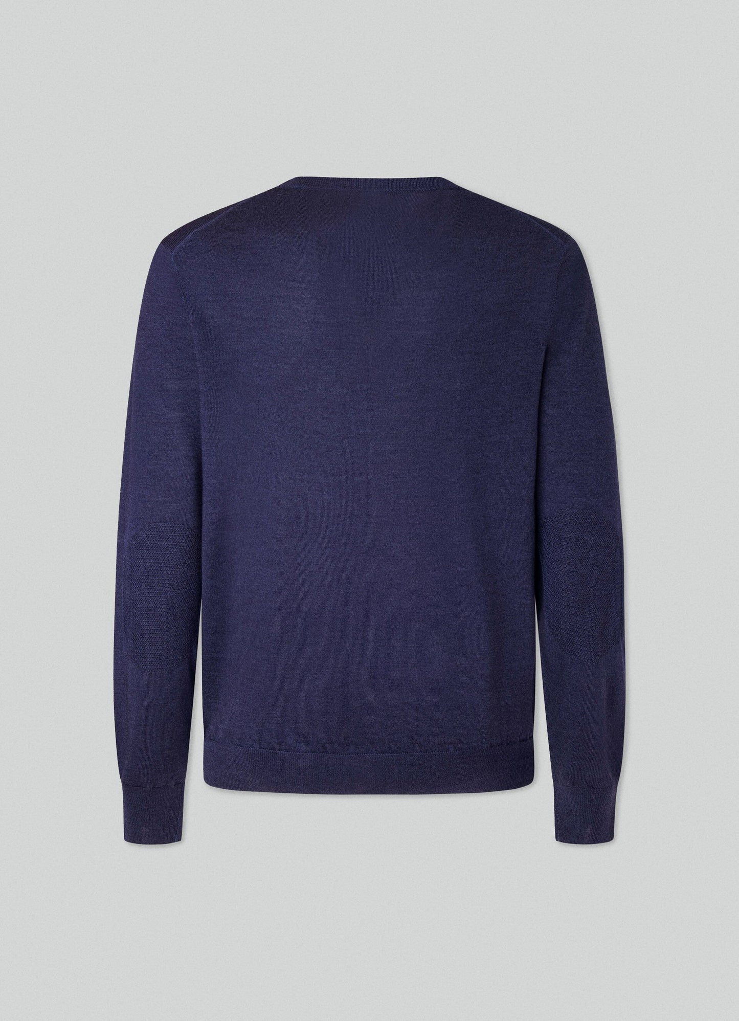 SWETER HACKETT LONDON AZUL LANA MERINO + SEDA (HM702926-595)