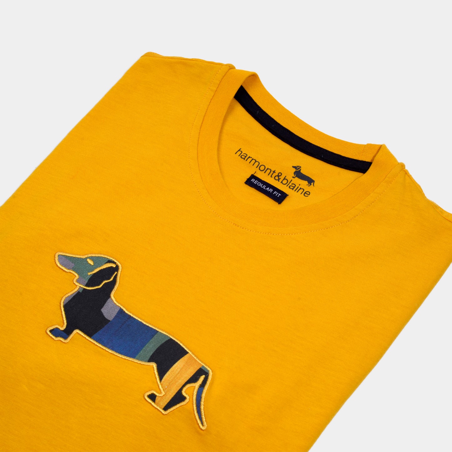 CAMISETA TSHIRT HARMONT AMARILLO ALGOD (IRK003021223R-317)