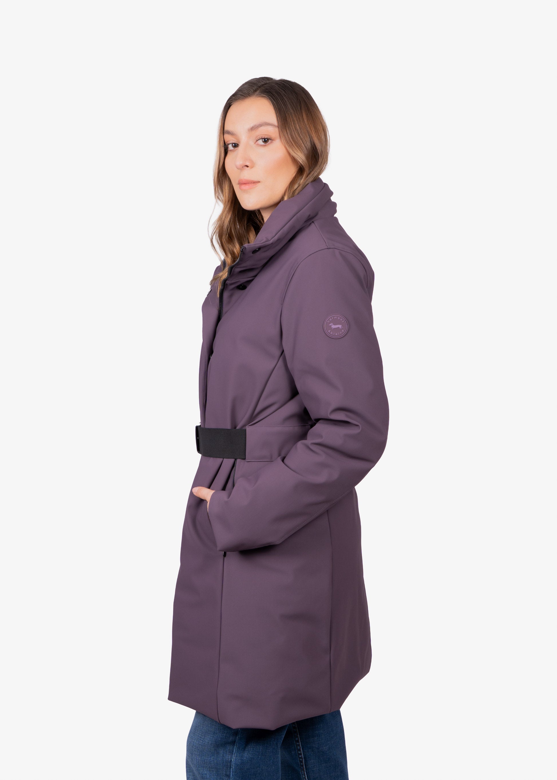 Abrigo Dama Uva Nylon + SP