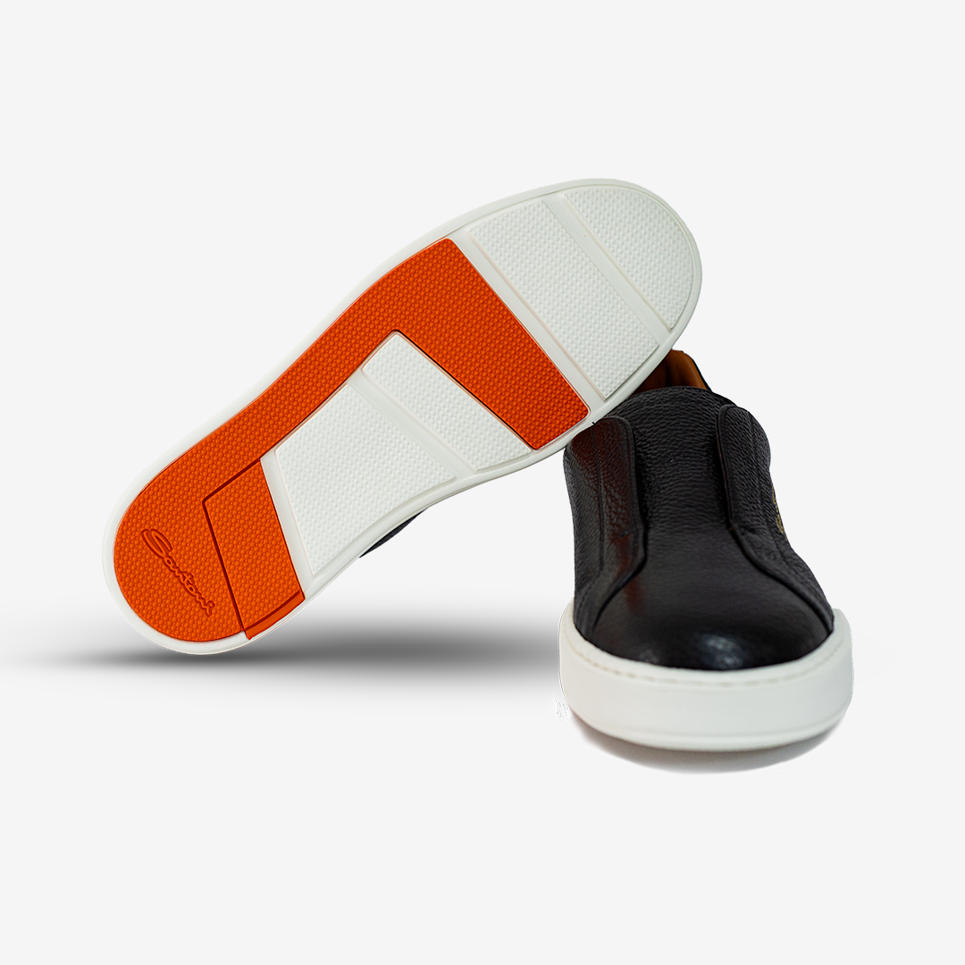 Tenis Slip-on Hombre Negro S.