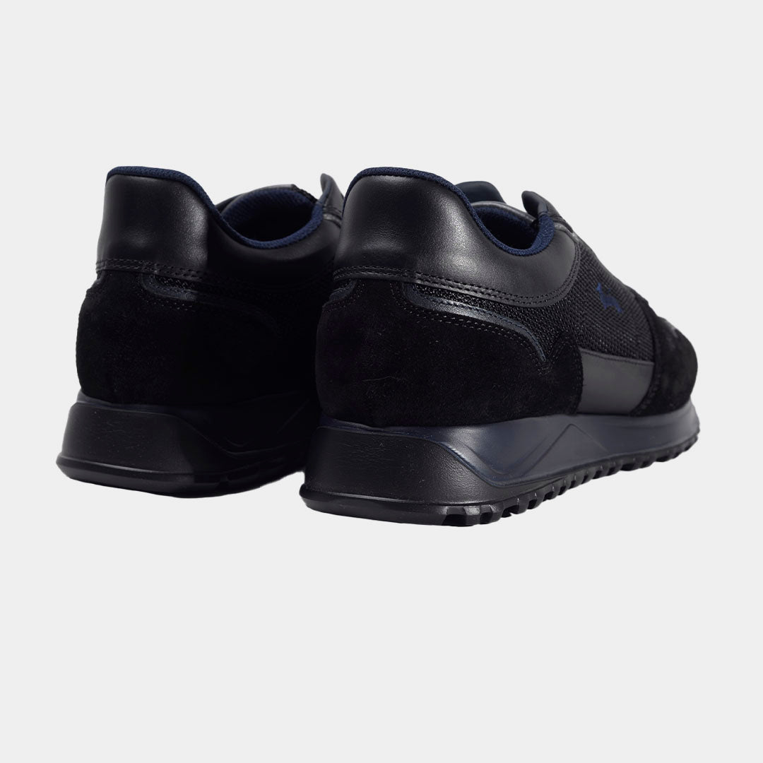 TENIS H&B SHOES NEGRO CUERO