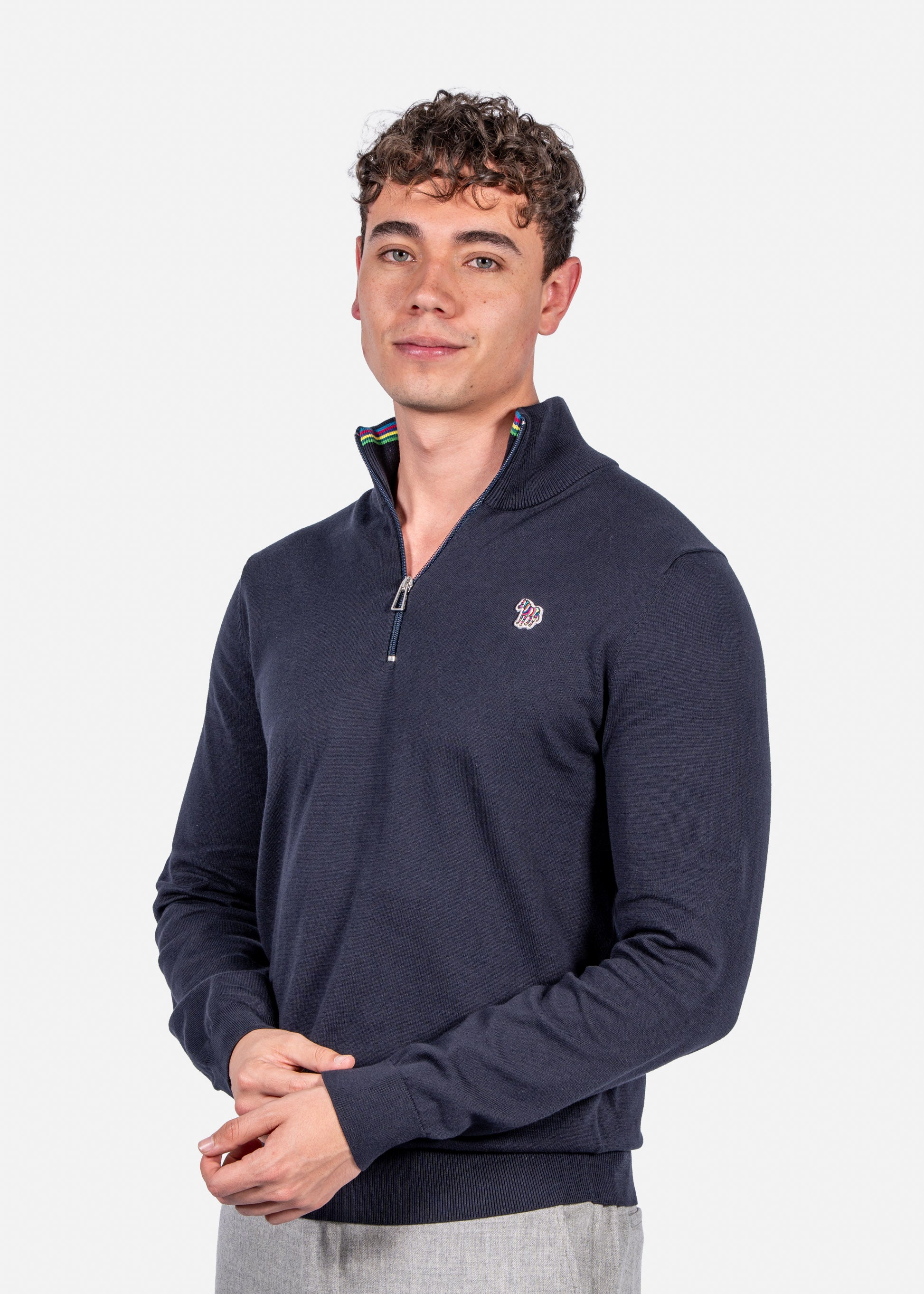 SWETER PAUL SMITH AZUL ALGODON (M2R-872XZ-M21858-49)