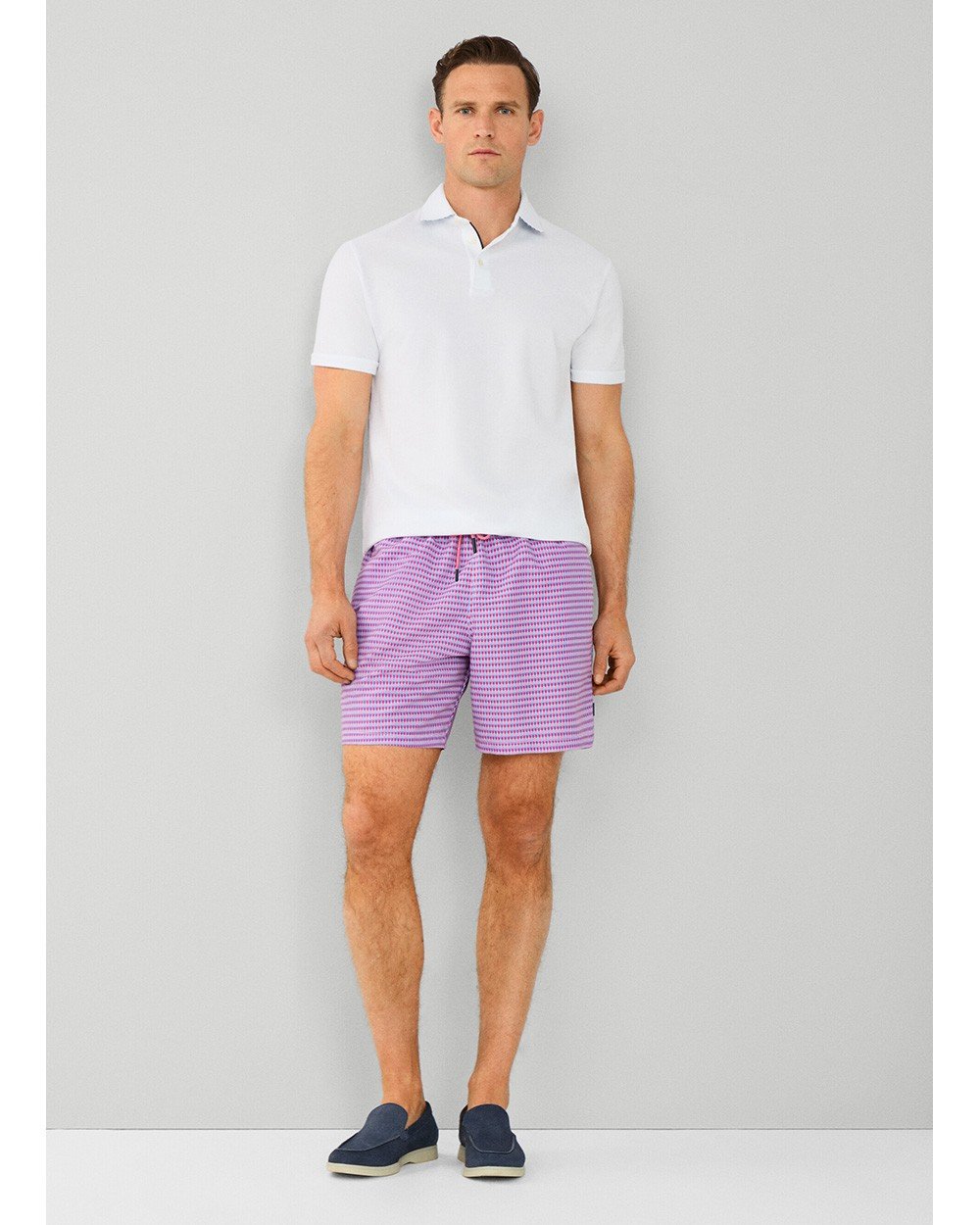 TRAJE DE BAÑO HACKETT LONDON FUCCIA POLIESTER (HMB10050-357)