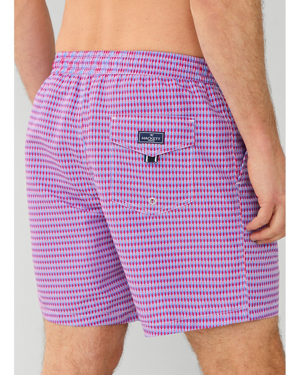 TRAJE DE BAÑO HACKETT LONDON FUCCIA POLIESTER (HMB10050-357)