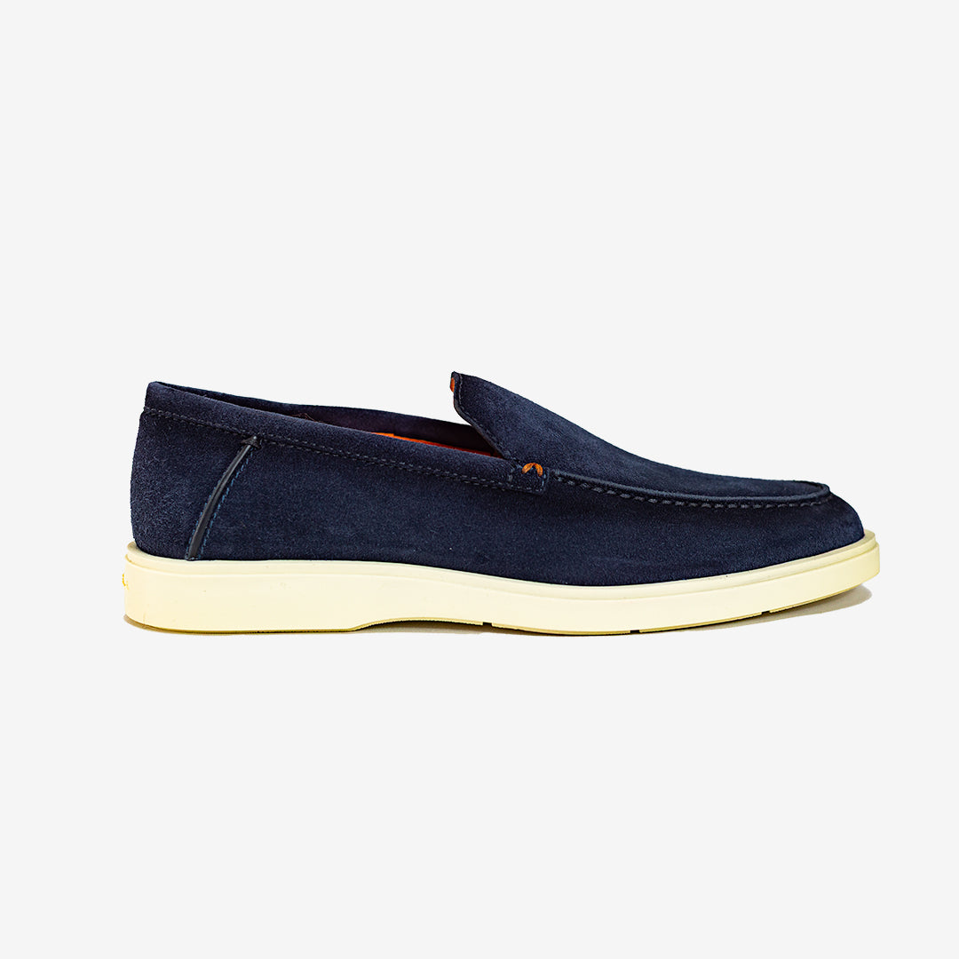 Zapato Mocasines Hombre Azul Marino S.