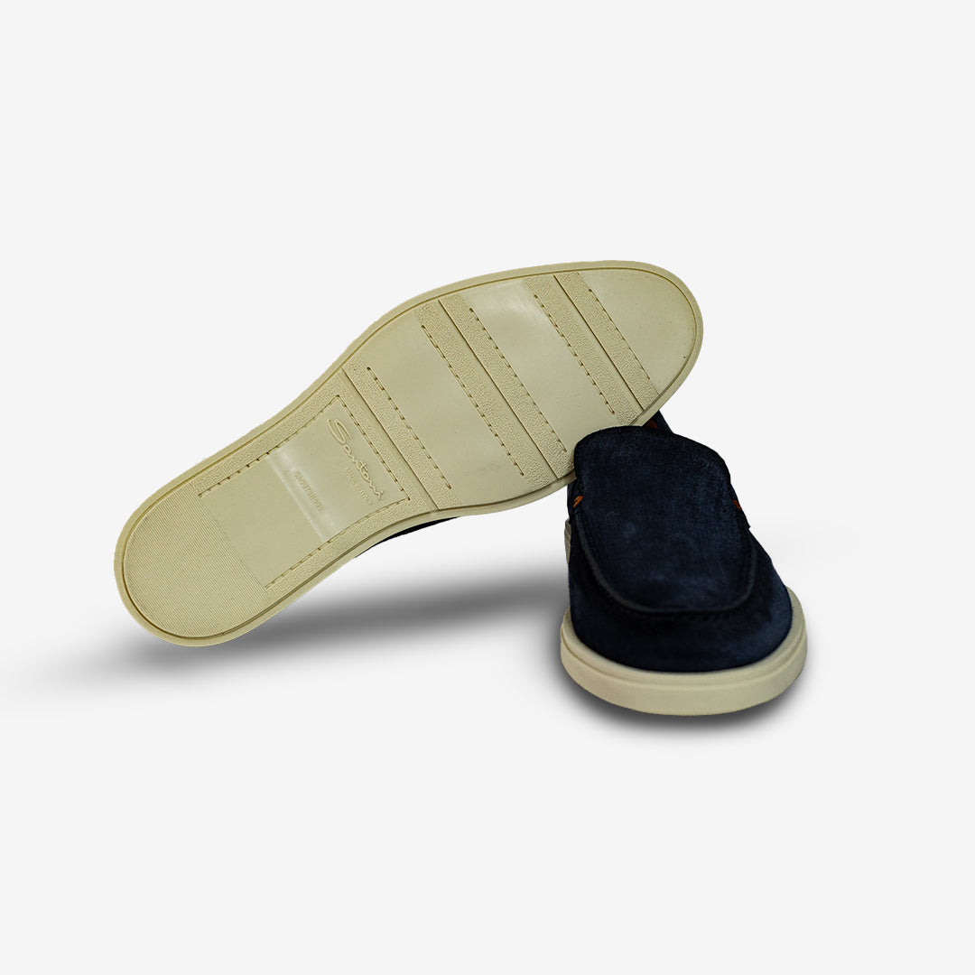 Zapato Mocasines Hombre Azul Marino S.