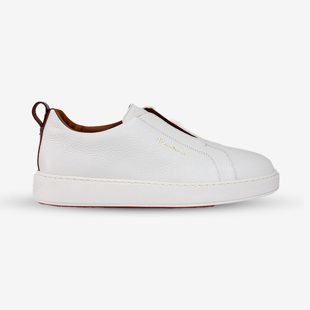 Tenis Slip-on Hombre Blancos S.