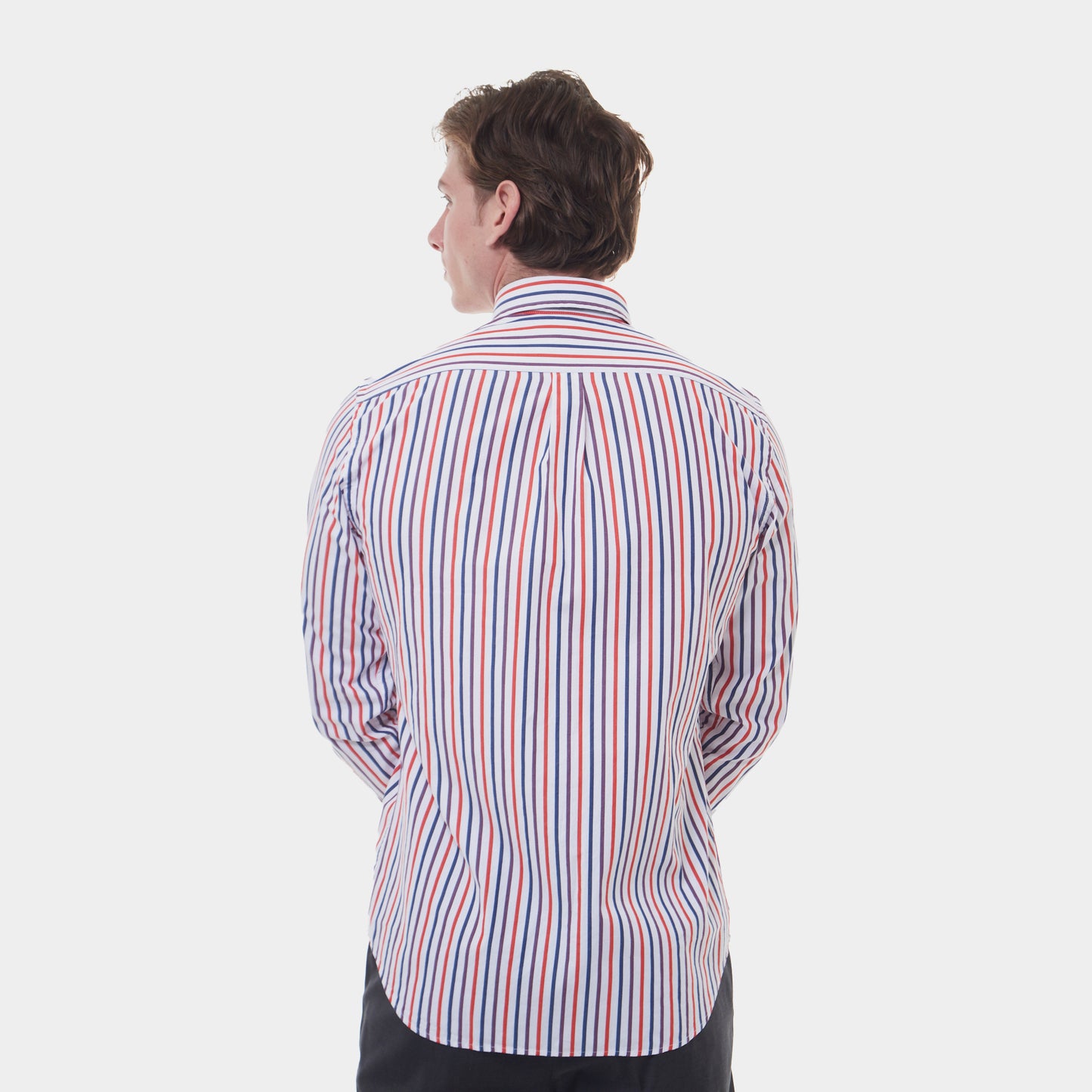 CAMISA SPORT HARMONT & BLAINE BLAN RYAS COLOR (CRI026012060M-501)