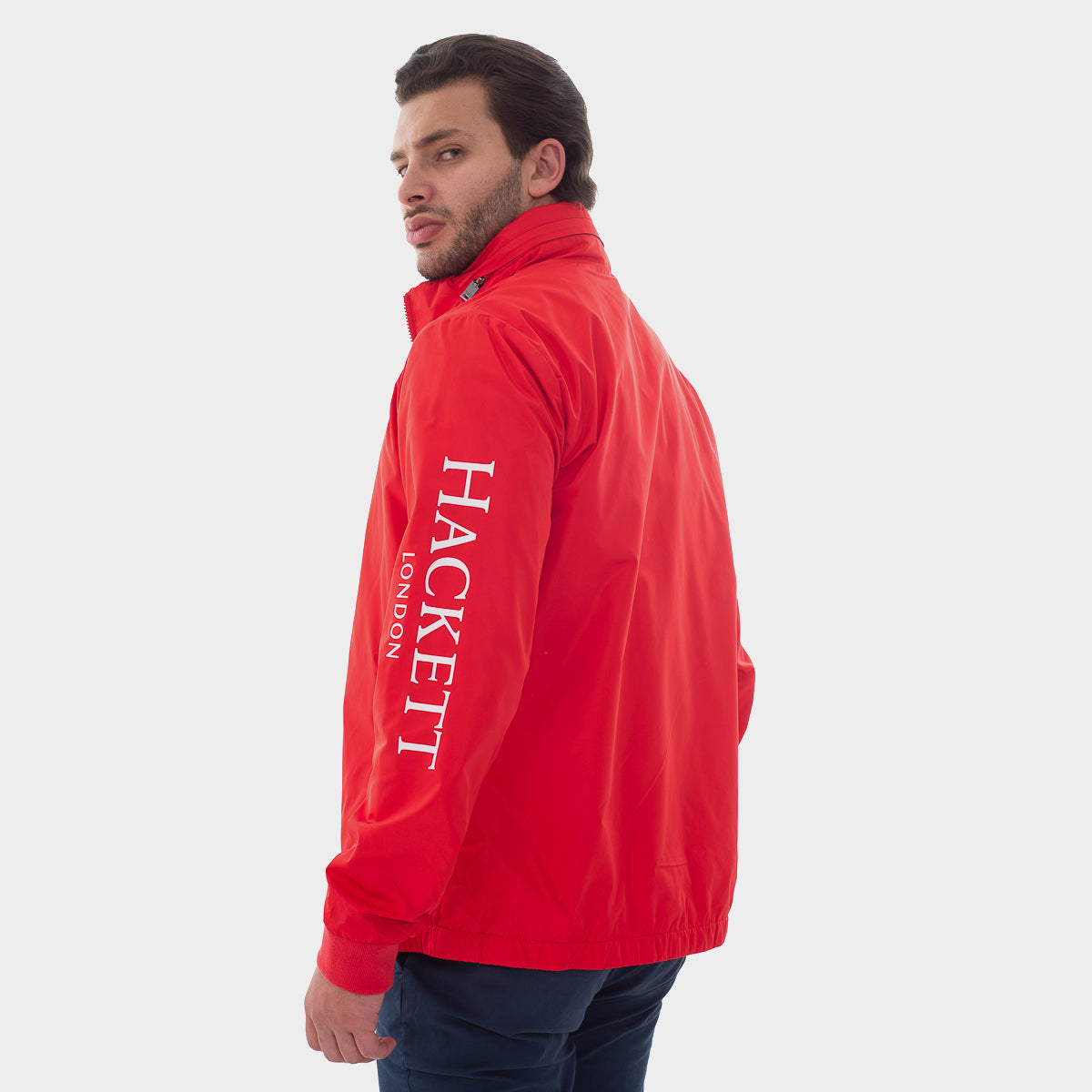 CHAQUETA HACKETT ROJO 100% POLYESTER (HM402753-595)