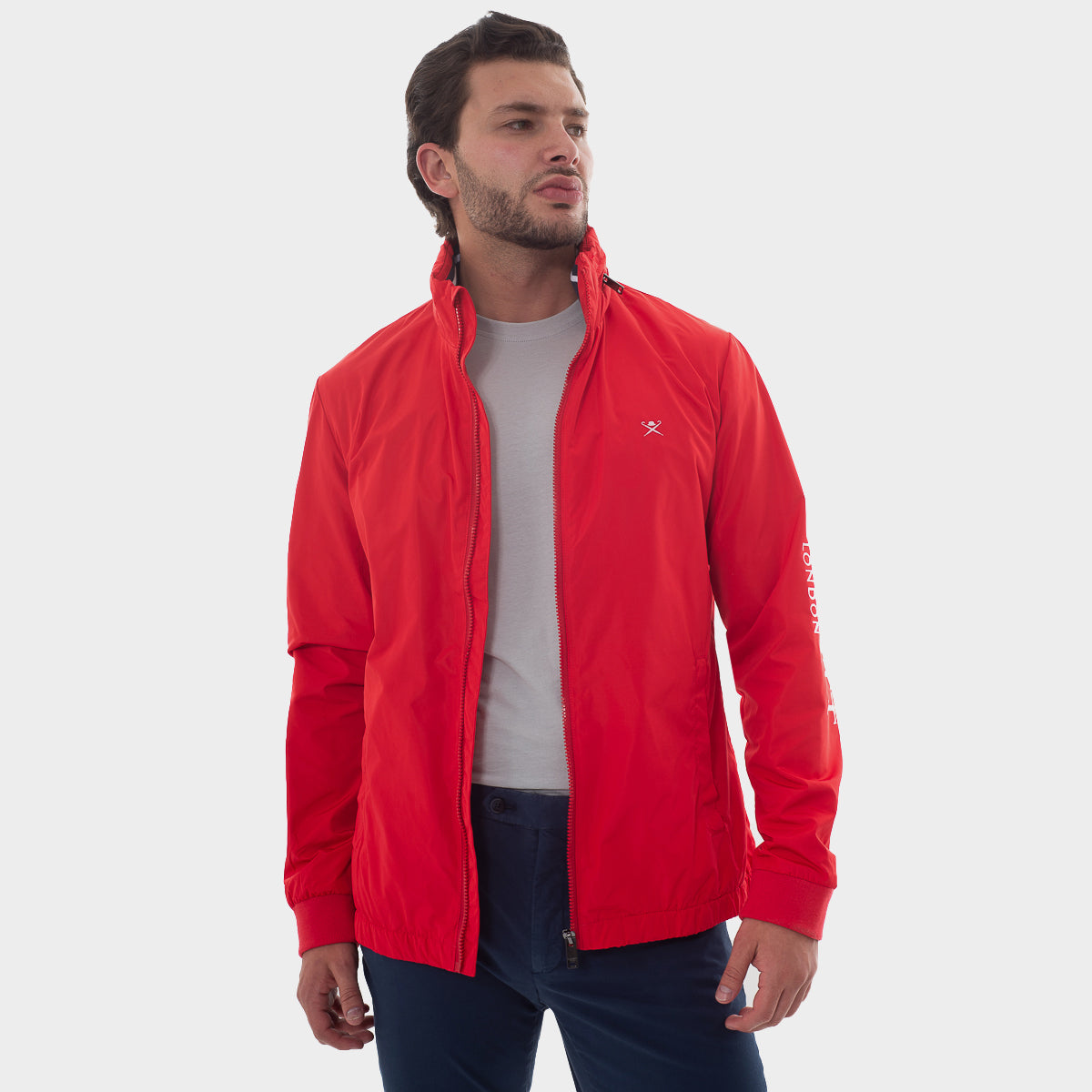 CHAQUETA HACKETT ROJO 100% POLYESTER (HM402753-595)
