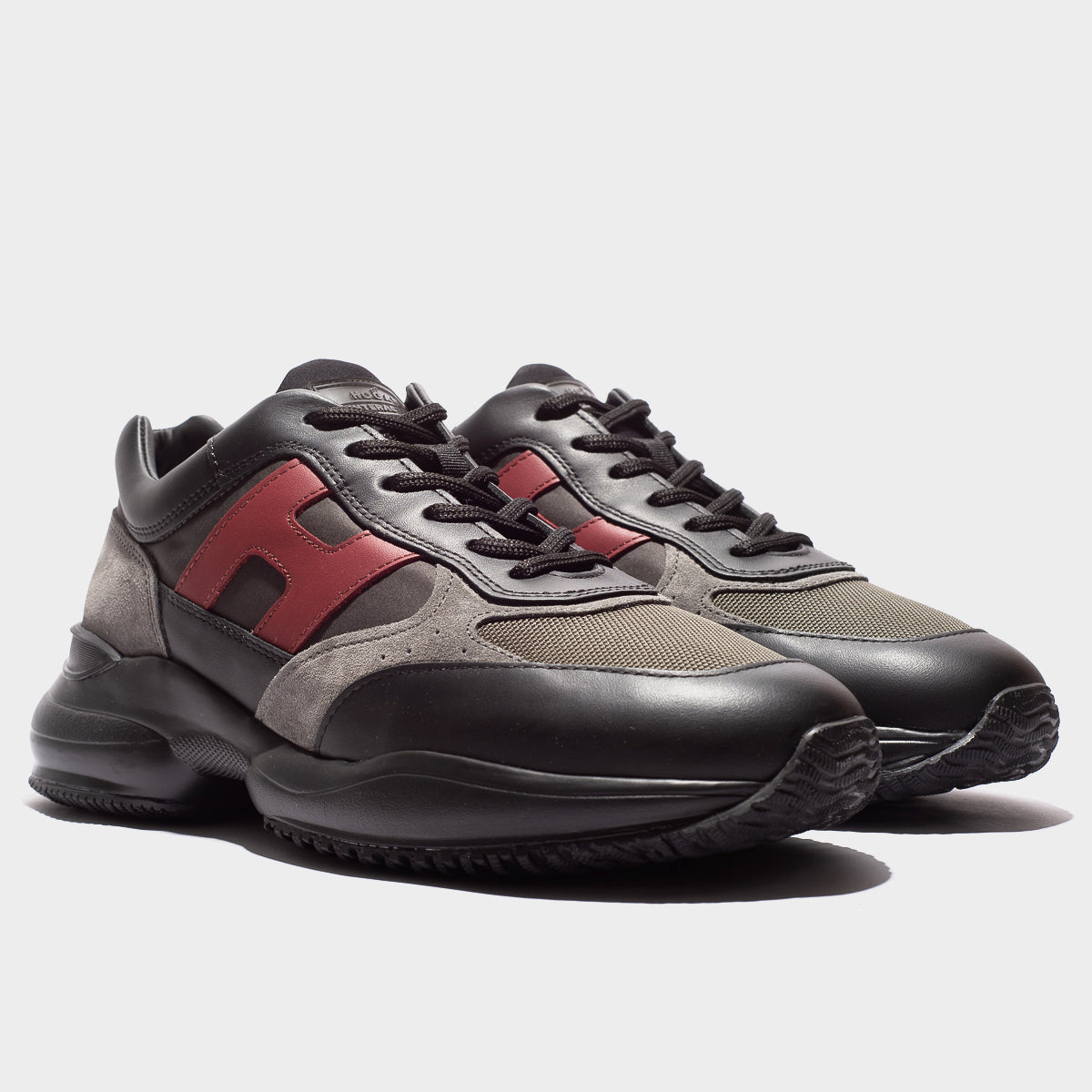 TENIS HOGAN  CABALLERO NEGRO (HXM5450DN91QDU886Z)