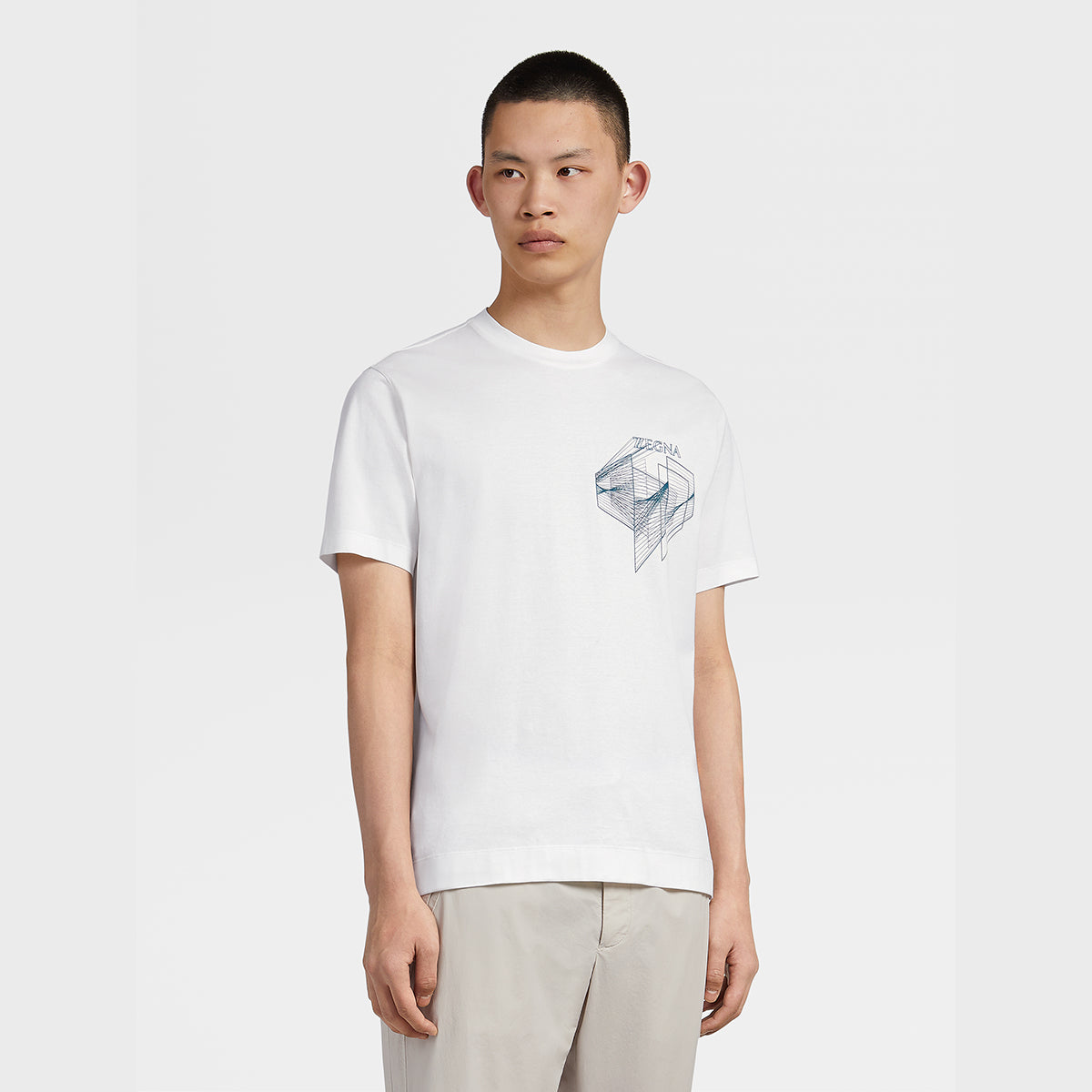 CAMISETA T-SHIR ZEGNA (VY372-ZZ630A-6A1)