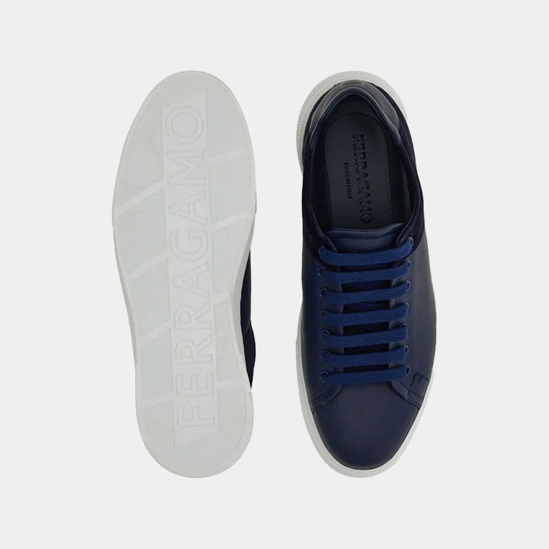 Tenis Clayton Low-Top Azul Marino S.F.