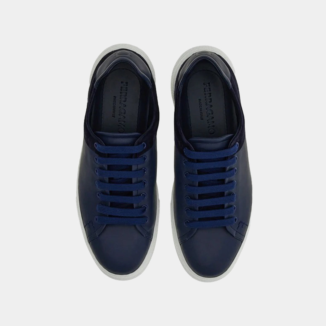 Tenis Clayton Low-Top Azul Marino S.F.