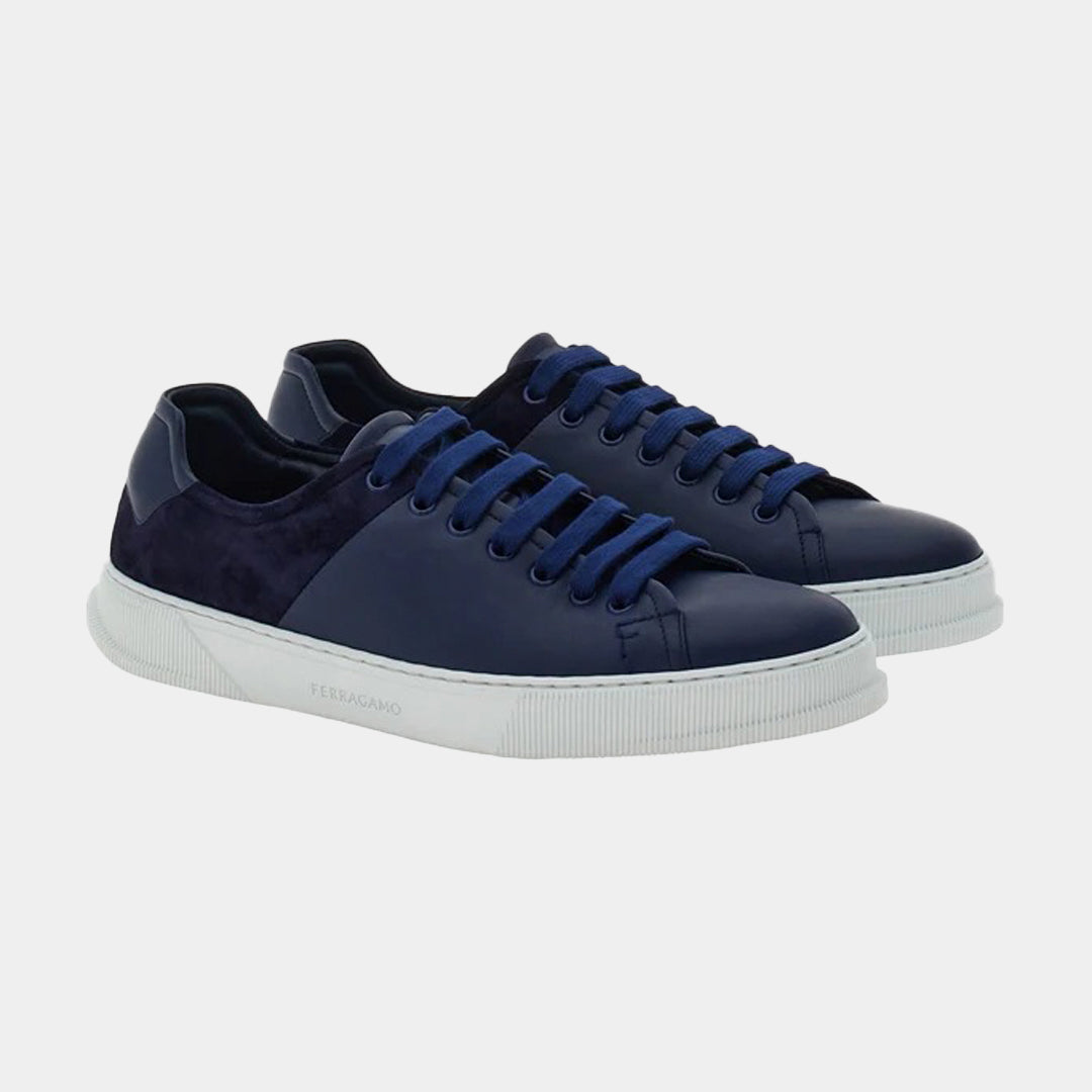 Tenis Clayton Low-Top Azul Marino S.F.