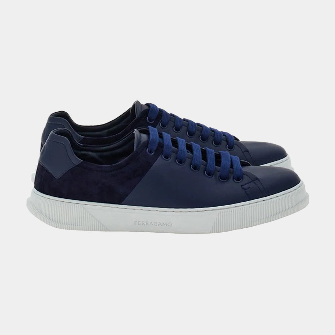 Tenis Clayton Low-Top Azul Marino S.F.