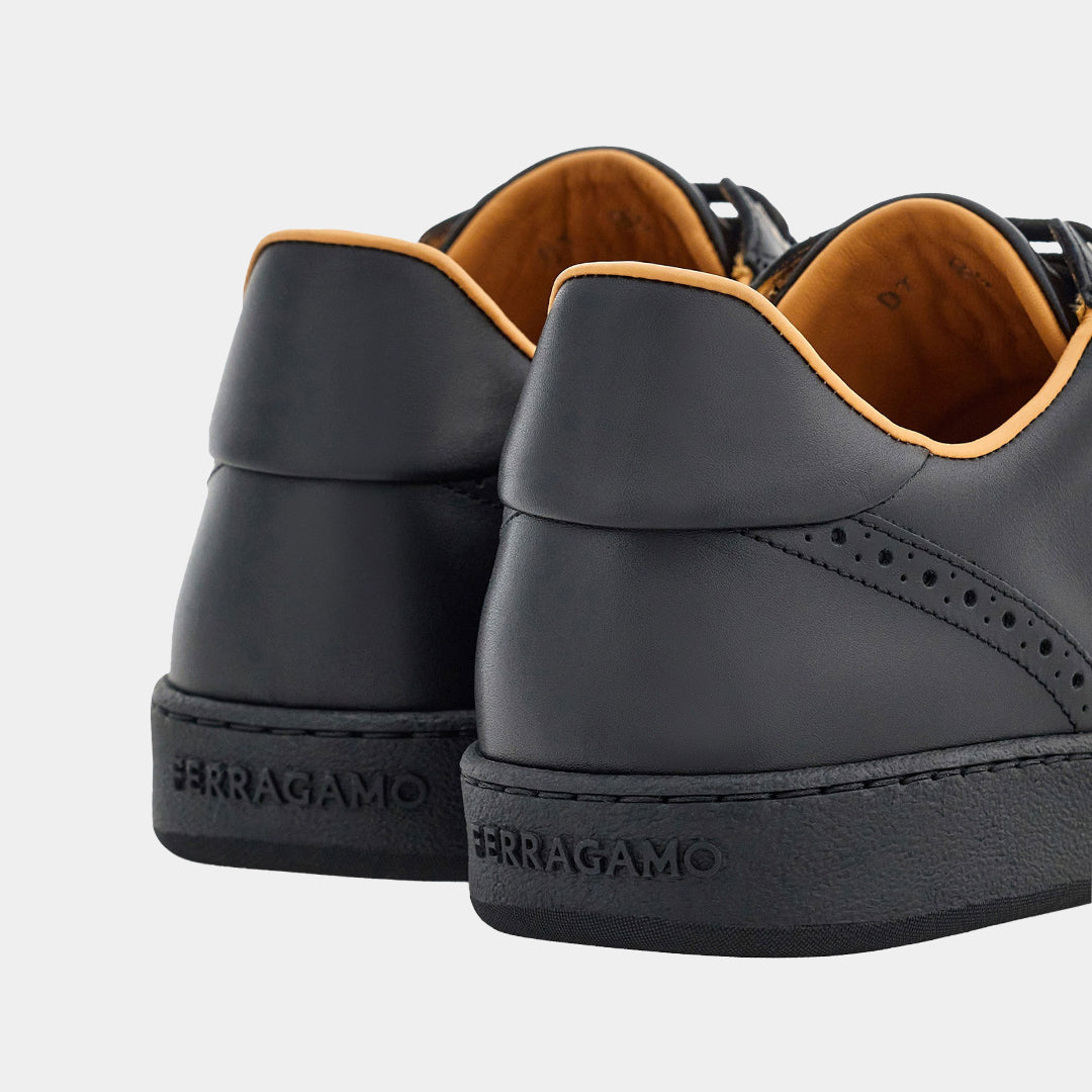 Tenis Hombre Achille Negros S.F.