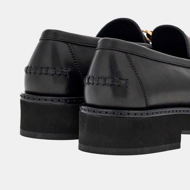 ZAPATO FERRAGAMO DAMA NEGRO CUERO (769287-MARYAN LUG)