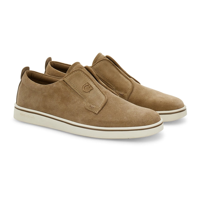 Zapato Mocasines Gamuza Café S.F.