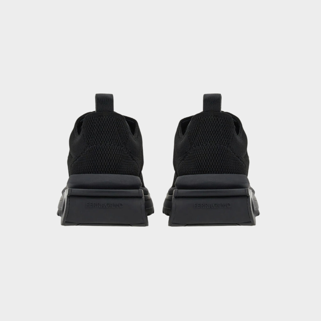 TENIS FERRAGAMO NEGRO (760649-NIMA KNIT 1)