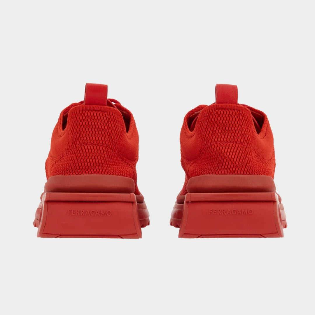 Tenis Hombre Nima Knit Rojo S.F.