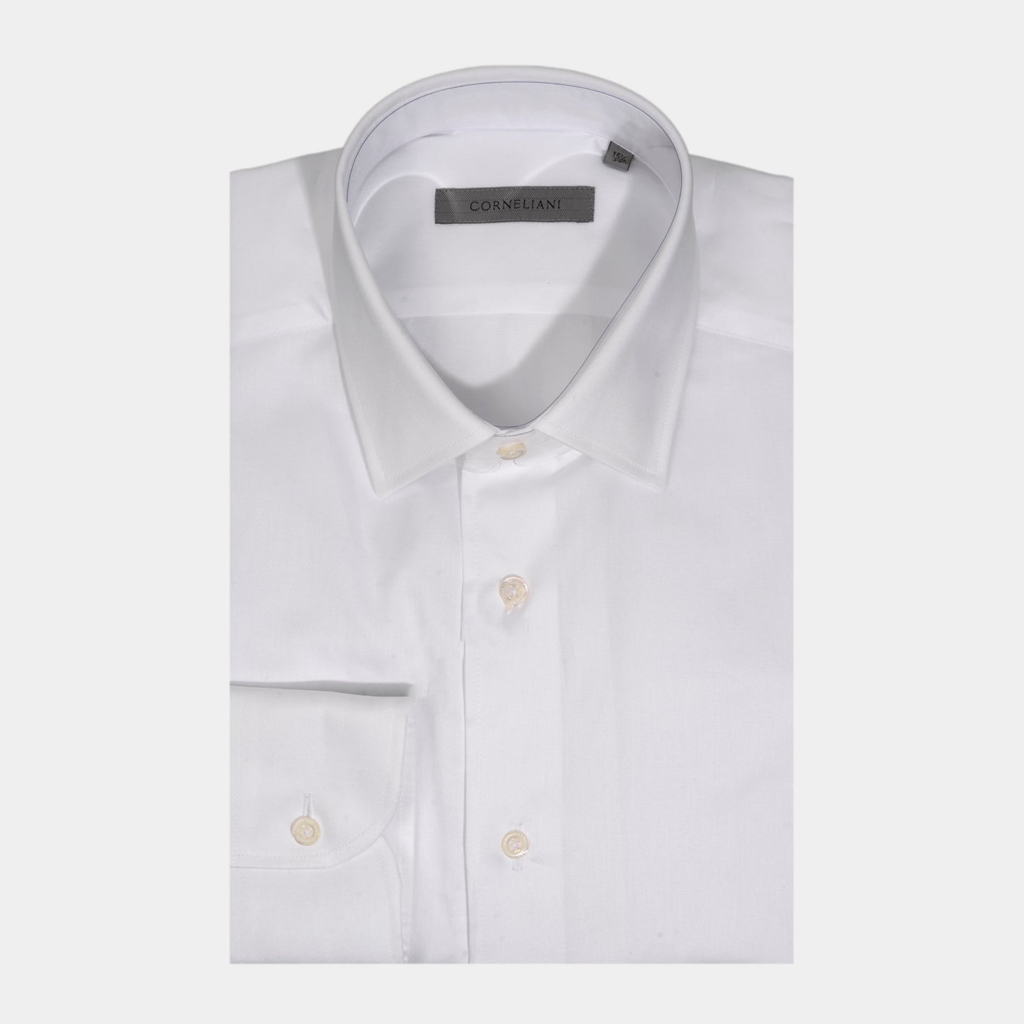 CAMISA CORNELIANI BLANCO ALGODON (92P104-3811625-028)