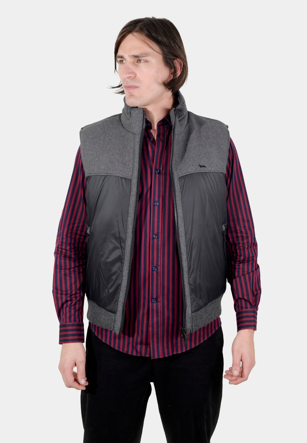 CHALECO HARMONT GRIS ALGOD (K0K2110405872)